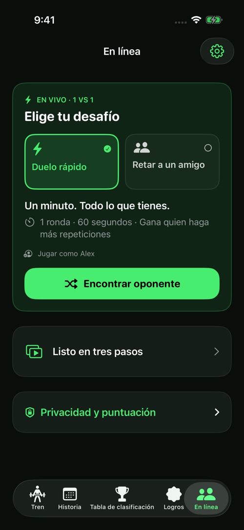Un minuto de sana competencia