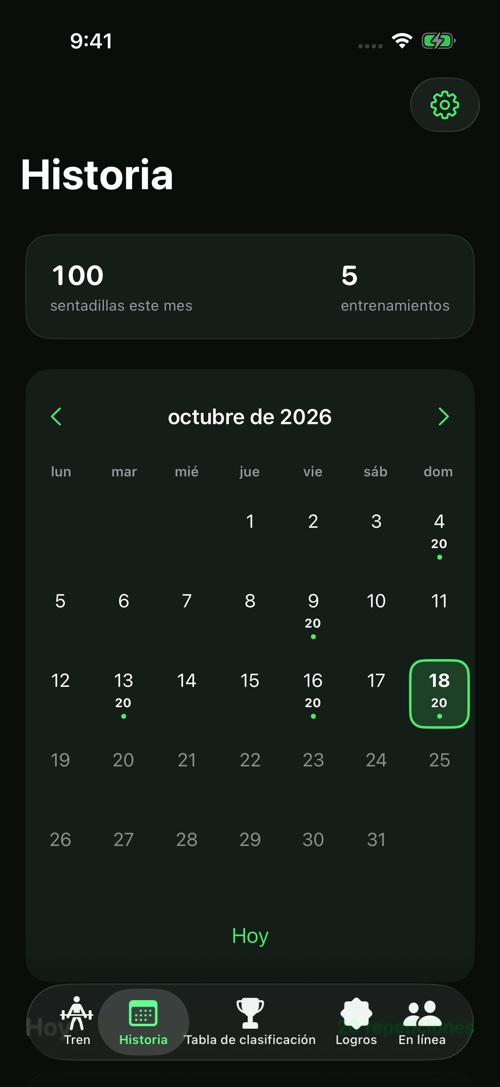 Tu esfuerzo queda guardado